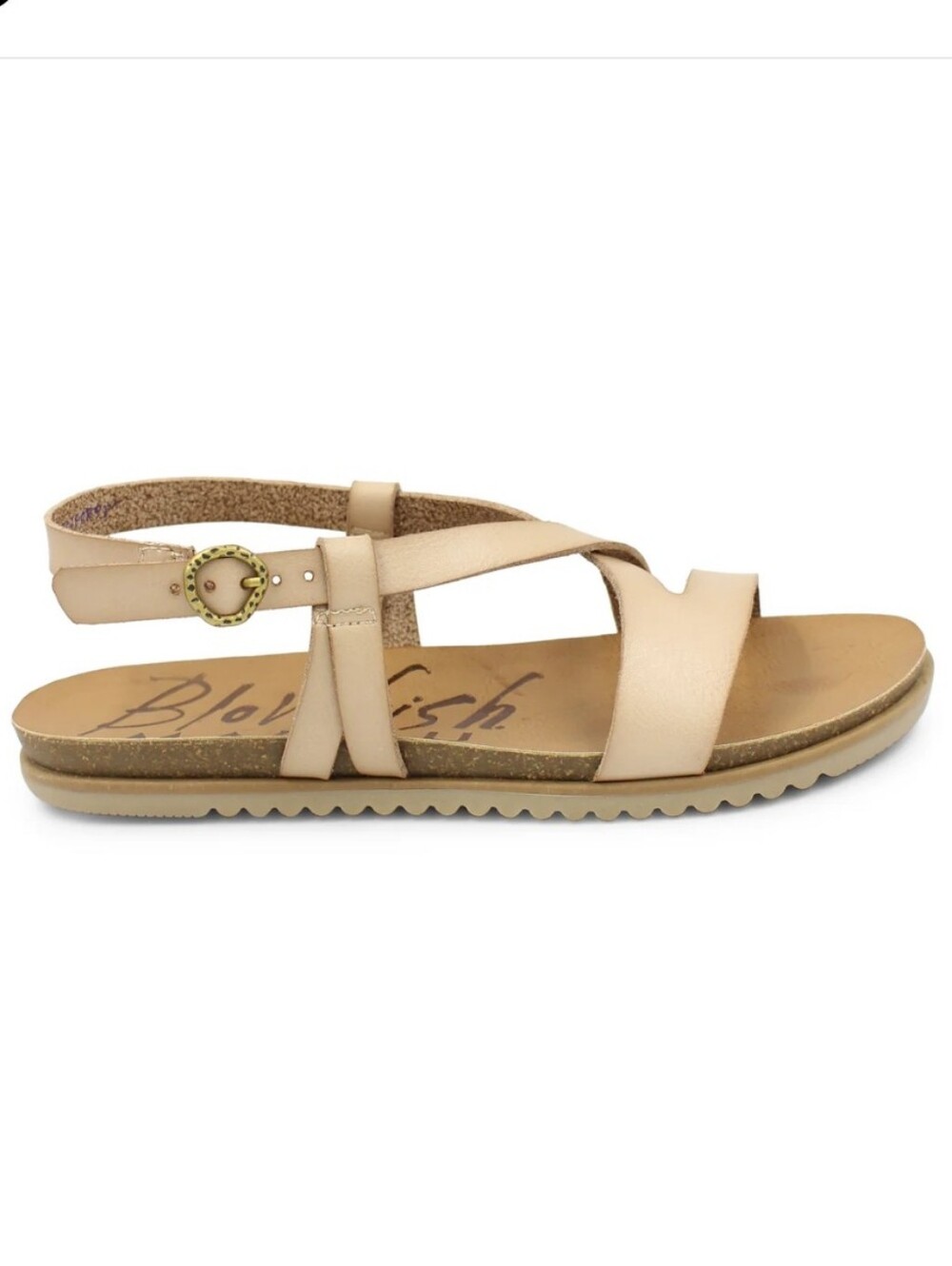 Blowfish Mercury in Cashew Dyecut Sandlas Size 8 - Picture 2 of 6
